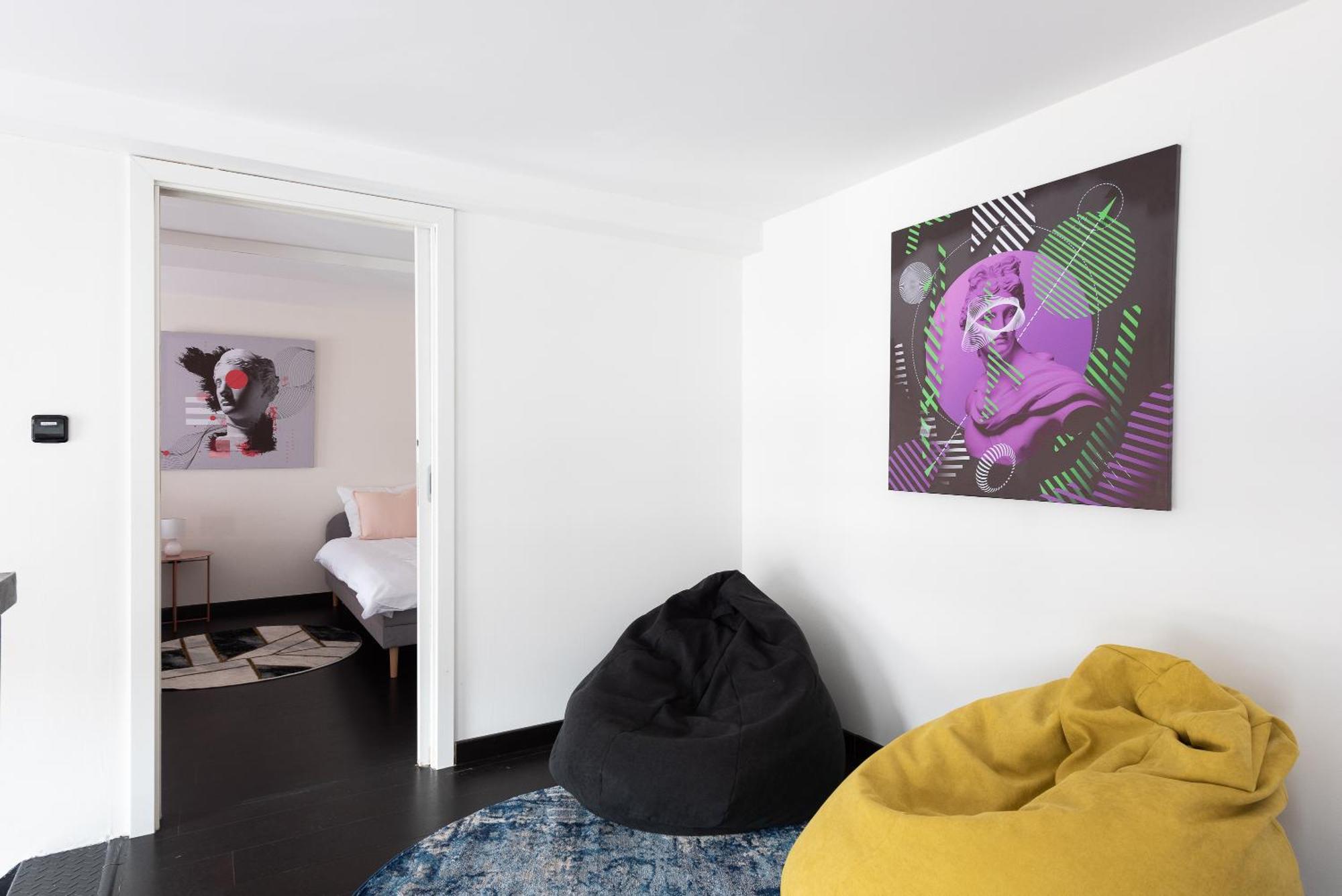 Apartments With Large Balcony, Parking Praga Exterior foto