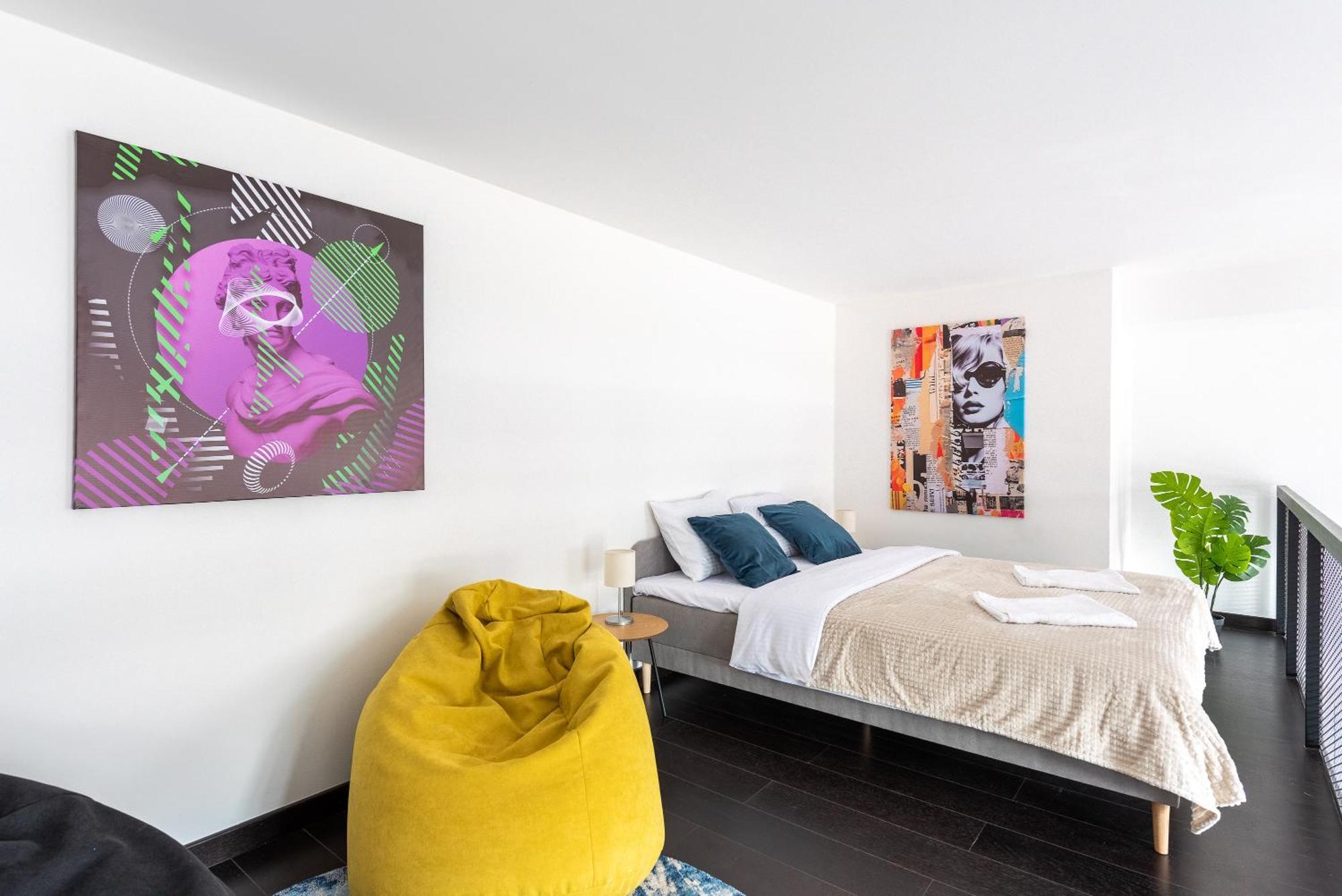 Apartments With Large Balcony, Parking Praga Exterior foto